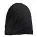 Adama Satin Lined Black Jersey Beanie Adama Satin Lined Black Jersey Beanie