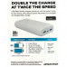 Advanctech 20,000 Mah PD Power Bank with Dual USB A USB C Ports in White