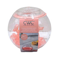 12 Piece Reusable Dog Balloon Ice Cubes in Coral