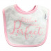 Gerber Childrenswear 2 Pack Pink and White Bibs