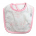 Gerber Childrenswear 2 Pack Pink and White Bibs