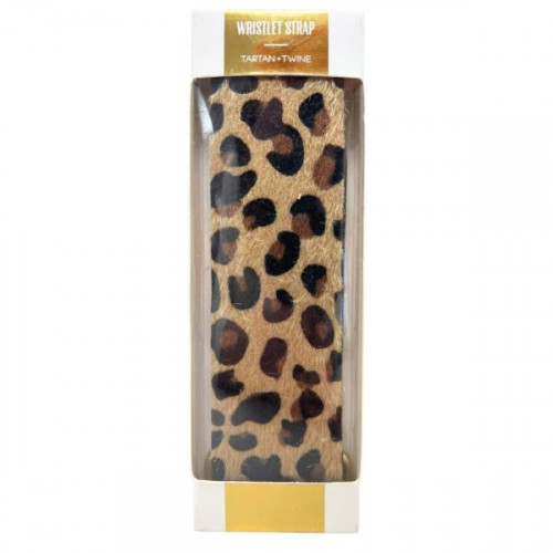 Tartan & Twine Leopard Print Wristlet Strap Tartan & Twine Leopard Print Wristlet Strap