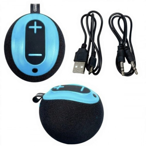 Mouse Wireless Bluetooth Portable Speaker in Blue Mouse Wireless Bluetooth Portable Speaker in Blue