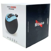 Mouse Wireless Bluetooth Portable Speaker in Red