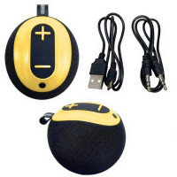 Mouse Wireless Bluetooth Portable Speaker in Yellow