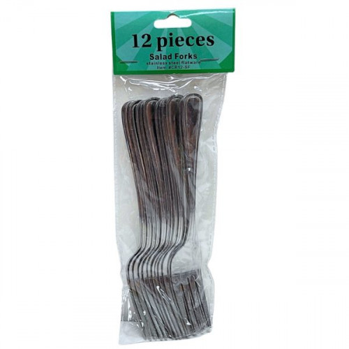 12 Piece Stainless Steel Fork Set