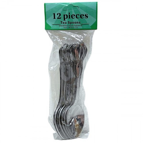 12 Pack Stainless Steel Teaspoon Set 12 Pack Stainless Steel Teaspoon Set