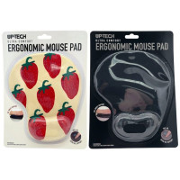 Up Tech Ultra Comfort Ergonomic Printed Mouse Pad in Assorted Designs