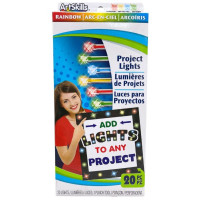 ArtSkills Battery Operated String of 20 Count Colorful Poster Lights