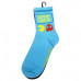 2 Pack Ladies Ribbed Mid Crew Socks Pac Man License in Size 9-11 2 Pack Ladies Ribbed Mid Crew Socks Pac Man License in Size 9-11