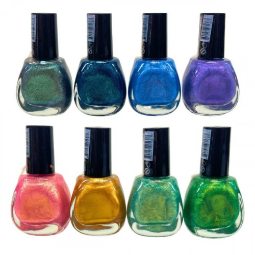 Holographic Nail Polish in Countertop Display Holographic Nail Polish in Countertop Display