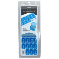 North American Wellness 31 Day Pill Organizer in Blue