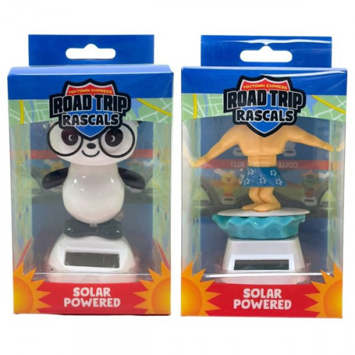 Road Trip Rascals Solar Toys in Assorted Animal Designs Road Trip Rascals Solar Toys in Assorted Animal Designs