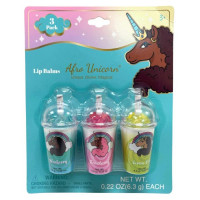 3 Pack AfroUnicorn Lip Balm