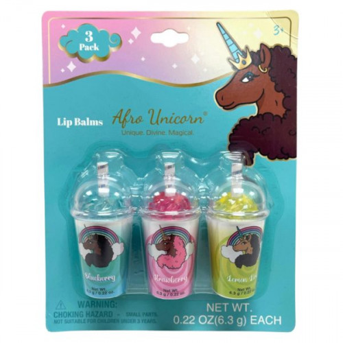3 Pack AfroUnicorn Lip Balm 3 Pack AfroUnicorn Lip Balm