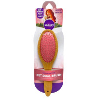 Halo Bamboo Pet Dual Sided Brush