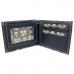 Faux Leather Bifold Wallet in Black with Money Trap Design Faux Leather Bifold Wallet in Black with Money Trap Design
