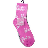 2 Pack Barbie Ladies Ribbed Crew Socks