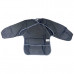 Bumkins Gray Absorbent Sleeved Bib Bumkins Gray Absorbent Sleeved Bib