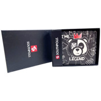 Southpole Men’s Legend Bear Printed Bifold Wallet