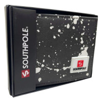Southpole Men’s Paint Splatter Design Bifold Wallet