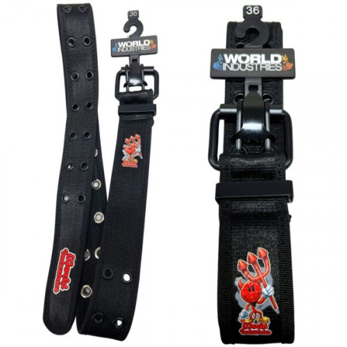 World Industries Double Prong Belt in Sizes 32-42 World Industries Double Prong Belt in Sizes 32-42
