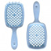 2 in 1 Smoothing Vented Detangler Brush in Two Tone Light Blue 2 in 1 Smoothing Vented Detangler Brush in Two Tone Light Blue