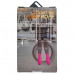 Fitness Collection Counting Jump Rope with Rubber Grip in Pink Fitness Collection Counting Jump Rope with Rubber Grip in Pink
