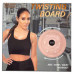 Fitness Collection Waist Core Workout Twisting Board with Protective Mat in Rose Gold Fitness Collection Waist Core Workout Twisting Board with Protective Mat in Rose Gold