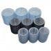 9 Piece Volume Boost Hair Rollers in Black and Blue 9 Piece Volume Boost Hair Rollers in Black and Blue