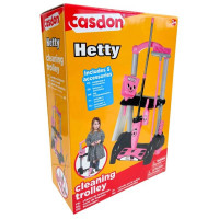 Casdon Hetty Cleaning Trolley 5 Piece Toy Set