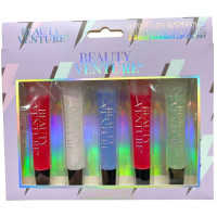Beauty Venture 5 Piece Hydrating Lip Oil Set in Bright Tones