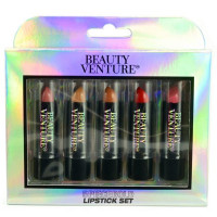 Beauty Venture 5 Piece Bold Lipstick Set in Classic Tones