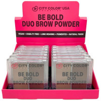 Be Bold Duo Brown Powder in Taupe in PDQ Display