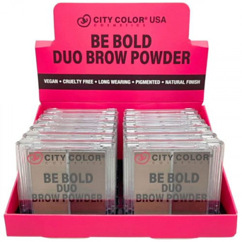 Be Bold Duo Brown Powder in Taupe in PDQ Display Be Bold Duo Brown Powder in Taupe in PDQ Display