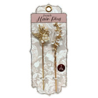 2 Pack Butterfly French Hair Pins