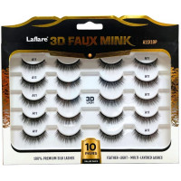3D Faux Mink 10 Pack Classic Lashes
