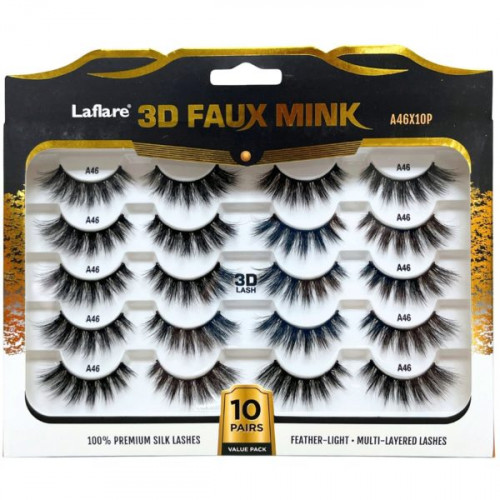 3D Faux Mink 10 Pack Dimensional Lashes