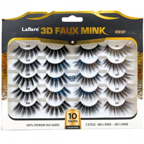 3D Faux Mink 10 Pack Wispy & Classic Lashes 3D Faux Mink 10 Pack Wispy & Classic Lashes