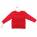 Cat & Jack 2T Toddler Ruffle Collar Sweater in Red Cat & Jack 2T Toddler Ruffle Collar Sweater in Red