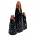 3-Tier Decorative Ring Cone w/ Tiny Spots Design 3-Tier Decorative Ring Cone w/ Tiny Spots Design