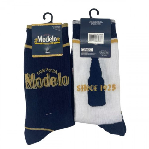2 Pack Modelo Crew Socks Size 10-13 2 Pack Modelo Crew Socks Size 10-13
