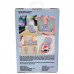 Merkury FanTastic Rechargable Mini Foldable Fan with Mirror in Purple
