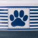 Bone Dry Porcelain Medium Stripe Paw Pet Bowl with Silicone Ring Bone Dry Porcelain Medium Stripe Paw Pet Bowl with Silicone Ring