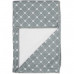Bone Dry Pet Grooming Microfiber Towel in Gray Printed Trellis Collection Bone Dry Pet Grooming Microfiber Towel in Gray Printed Trellis Collection