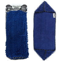 Bone Dry Chenille Pet Drying Towel in Navy