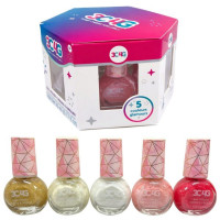 3C4G 5 Pack Nail Polish Hexagon Set