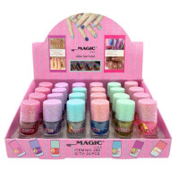 Mini Glitter Nail Polish in Countertop Display