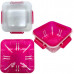Culinary Elements 33.8 Oz Snap Close Berry Basket Container in Assorted Colors Culinary Elements 33.8 Oz Snap Close Berry Basket Container in Assorted Colors