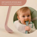 2 Pack BPA Free Soft Bite Baby Feeding Spoons